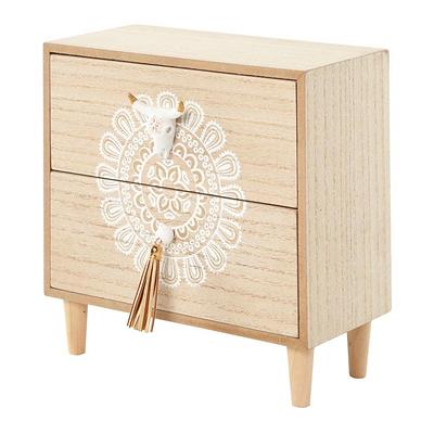 Traditional Large White Jewelry Box 5119-WT - The Home Depot