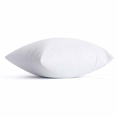 Square Pillow Insert in Down Alternative Microfiber