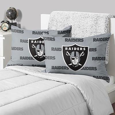 Las Vegas Raiders Four-Piece Queen Sheet Set