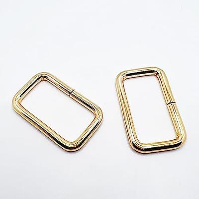 D Ring For Purse Strap Hardware, 1.5 Inch Buckle Metal Rings Rectangle  Buckle, 8pcs Rectangle Square Carabiner Strap Hardware for Bag Making Purse  Handbag Strap Webbing Belt Leathercraft-Gold - Yahoo Shopping