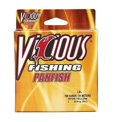 Vicious Fishing Panfish Lo-Vis Monofilament Fishing Line - Hi-Vis Yellow -  11600 Yards - Yahoo Shopping