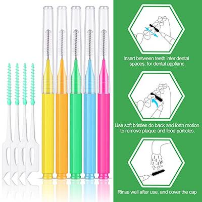 Dental Interdental Brushes Soft Biodegradable Dental Floss Teeth