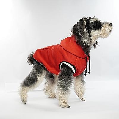 Warm Dog Winter Clothes Dogs Hoodies Fleece Sweatshirt Dogs Jacket