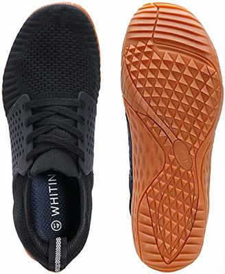 WHITIN Men's Trail Running Shoes Minimalist Barefoot Wide Width Size 10 Toe  Box Gym Workout Fitness Low Zero Drop Comfy Tennis Five Fingers Black Gum  43 - Yahoo Shopping