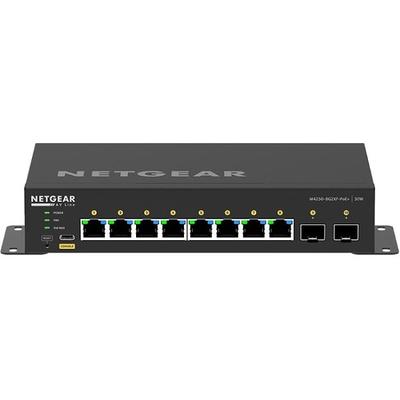 Netgear AV Line M4250 GSM4210PX Ethernet Switch - 8 Ports - Manageable - 10  Gigabit Ethernet - 10GBase-T, 10GBase-X - 3 Layer Supported - 220 W PoE Bu  - Yahoo Shopping