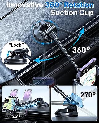 Universal Car Phone Holder 360° Suction Cup Mount Holder Car