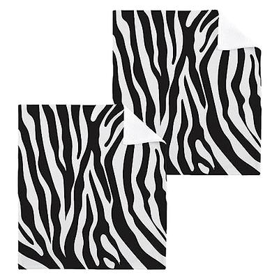 Zebra Beach Towels Oversized Microfiber Soft Large Absorbent Bath