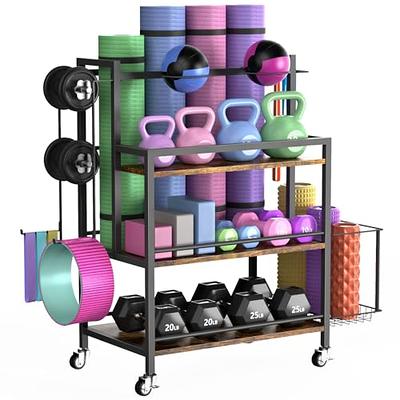  Yoga Mat Storage Rack Home Gym Equipment Workout