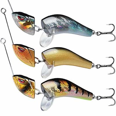 TRUSCEND Fishing Lures For Bass Trout Multi Jointed Swimbaits Slow Sinking Bionic Swimming Lures Bass Freshwater Saltwater Bass Lifelike Fishing Lures