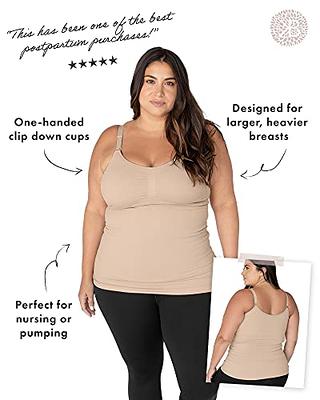 Kindred Bravely Sublime Busty Hands Free Pumping Bra  Patented All-in-One  Pumping & Nursing Bra with EasyClip for F, G, H, I Cup (Beige, Small Busty)  : : Clothing, Shoes & Accessories