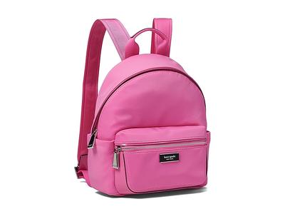 Pink Nylon Mini Backpack