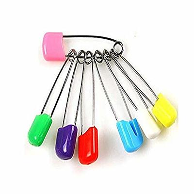 100 Pcs Diaper Pins, 2.2in Diaper Pins for Cloth Diapers Heavy Duty,  Stainless