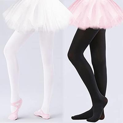 Girls Soft Tights Socking Ballet Dance Footed Tight Pantyhose School Uniform