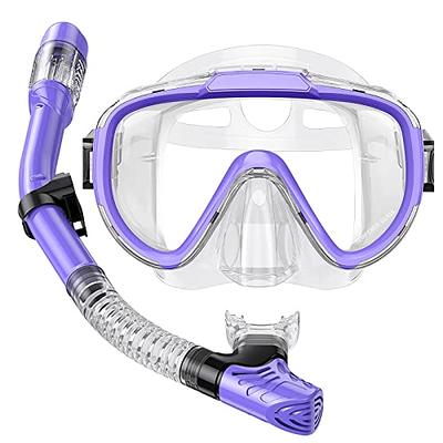  Nearsighted Snorkeling Gear for Adults Youth, Professional  Shortsighted Full Dry Top Silicone Snorkel Set, Anti-Fog Diving Mask with  Detachable Camera Mount for Scuba Diving, Spearfishing, Freediving : Sports  & Outdoors