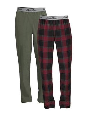 Eddie Bauer Men's Microfleece Sleep Pants, 2-Pack, Sizes up to 2XL - Yahoo  Shopping