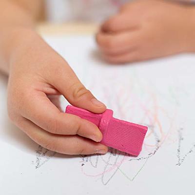 LECAMEBOR Finger Crayons for Toddlers, Non-Toxic Crayons for Kids