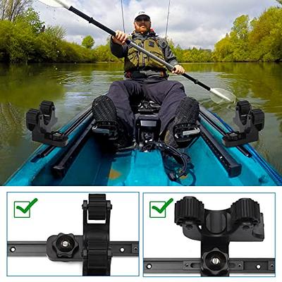 Fishing Rod Holder Adjustable Fishing Pole Holder for Most Kayak Rail  Tracks Paddle Accessories Water Sports