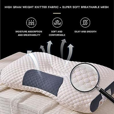1pc Memory Foam Neck Pillow For Neck And Shoulder Pain Relief