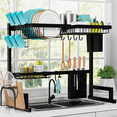 Adjustable Stainless Steel Dish Rack