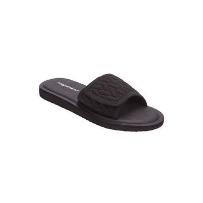 Wide Width Women's The Palmer Sandal By Comfortview by Comfortview in Black  (Size 8 W) - Yahoo Shopping