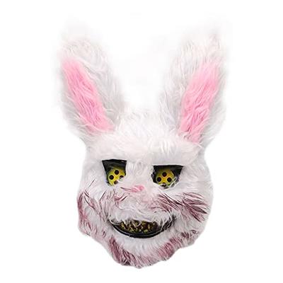  PRETYZOOM Horror Mask Bunny Decor Halloween Scary Mask