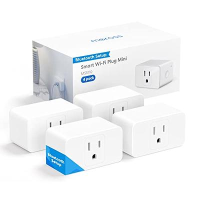 Meross Outdoor Smart Plug, Outdoor WiFi Outlet with 2 Grounded Outlets, Remote Control, Timer, Waterproof, Works with Alexa, SmartThings and Google