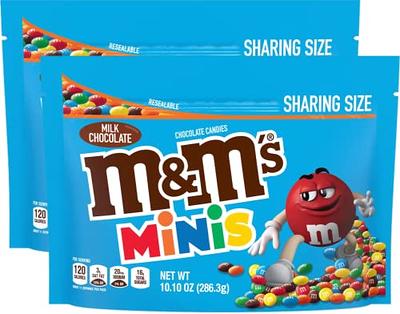 M&M's Milk Chocolate Minis Sharing Size Candies - 9.4oz - Yahoo