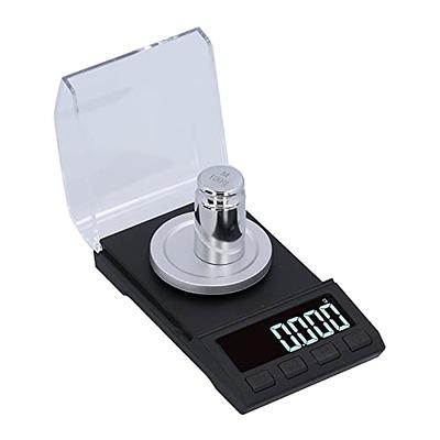 Food Scale, 0.001oz Precise Digital Kitchen Scale Gram Scales Weight Food  Coffee Scale Digital Scales for Cooking Baking Stainless Steel Back-lit LCD  Display Pocket Small Scale, Silver 