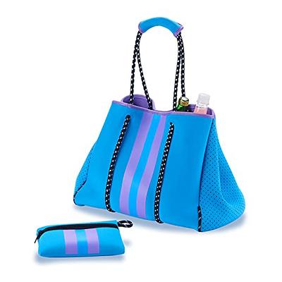  LMYYG Beach bag,Multipurpose Neoprene Bag,Large Tote