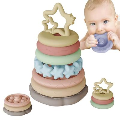 Baby Teethers for Babies 3-6-12-18 Months, Baby Teething Toys 9 Month Old,  Mombella Octopus Squishy Silicone Chew Toys for Infant, Baby Shower Gifts  for Girls, Message Sore Gums, Pink - Yahoo Shopping