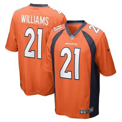 Nike Women's Nike Russell Wilson Orange Denver Broncos Player Jersey