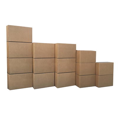 Uboxes 1 Room Wardrobe Moving Kit 10 Packing Boxes and Moving Supplies