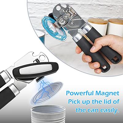 Higher Torque and One Touch Electric Jar Opener Easy Remove Almost Size Lid  with Auto-Off, Powerful Bottle Opener for Arthritic Hands, Automatic Jar