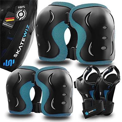 Helmet Knee Pads Elbow Pads Kids 7pcs Helmet Knee Brace Sweat Suit Kids  Riding Gear Knee Pads and Elbow Pads Protective Gear Set Cycling Equipment