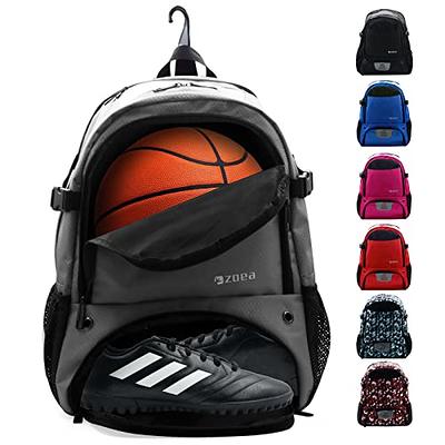 Basketball Backpack with Ball Compartment Sports Equipment Bag for