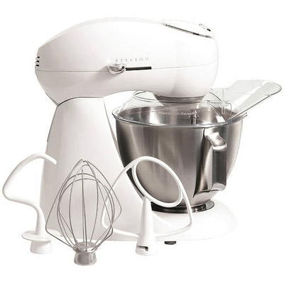 Hamilton Beach 64655 Classic 4 Quart 6 Speed Stand Mixer White