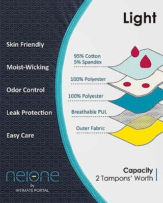 Neione Period Underwear for Teens Menstrual Underpants Women