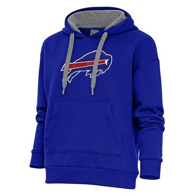 Buffalo Bills Antigua Victory Chenille Pullover Hoodie - White