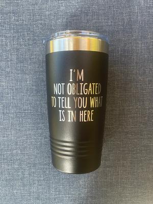 I'm Not Responsible For What My Face Does When You Talk Frosted Glass  Tumbler, Funny Cup, Cute Gift For Friend - Yahoo Shopping