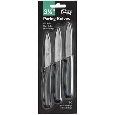 Schraf 3 Paring Knife Set with 1 Serrated and 2 Smooth Edge