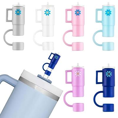 Mefaster Stanley Cup Accessories Set Includs 1 Pcs Water Bottle Pouch, 6  Silicone Spill Proof Stopper, 2 Straw Cover Cap(9-10mm Straw), Boot for  40oz