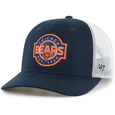 Youth '47 Navy/White Denver Broncos Scramble Adjustable Trucker