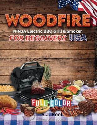 WOODFIRE: Discover The Ninja Woodfire Electric Pellet Smoker, A Versatile Outdoor BBQ, Grilling, Baking, Dehydrating, Smoking, Air Frying, and