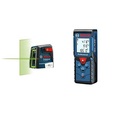 Bosch Blaze Pro GLM165-40 165ft Laser Distance Measure with Color Backlit  Display