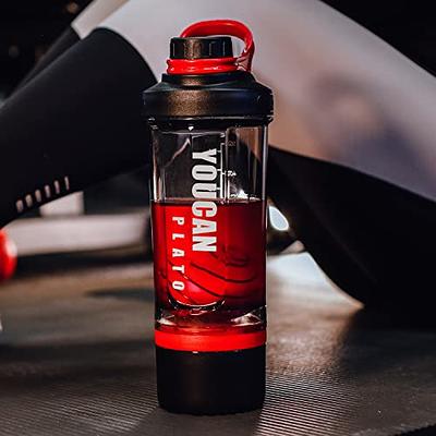 Protein Shaker/Water bottle with storage