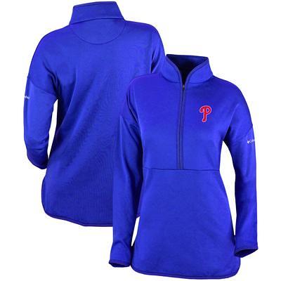 Philadelphia Phillies Antigua Women's Tribute Quarter-Zip Pullover