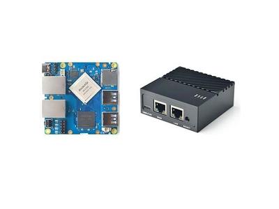 FriendlyElec Nanopi R4S Mini Router OpenWRT with Dual-Gbps