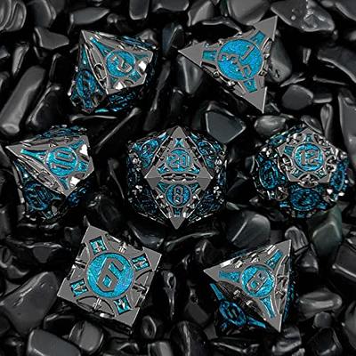 D20 Black/silver Dice Pattern D&D Inspired Great RPG Gift 16 Oz