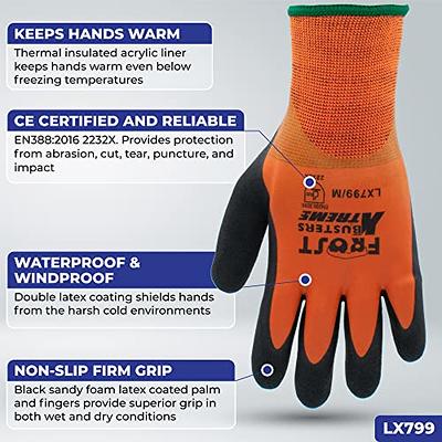 FIRM GRIP Medium Winter Utility Gloves with Thinsulate Liner