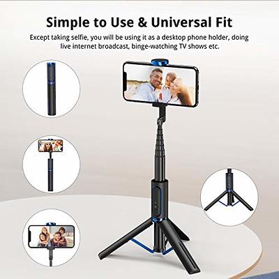 ATUMTEK Bluetooth Selfie Stick Tripod, Mini Extendable Bluetooth Remote New